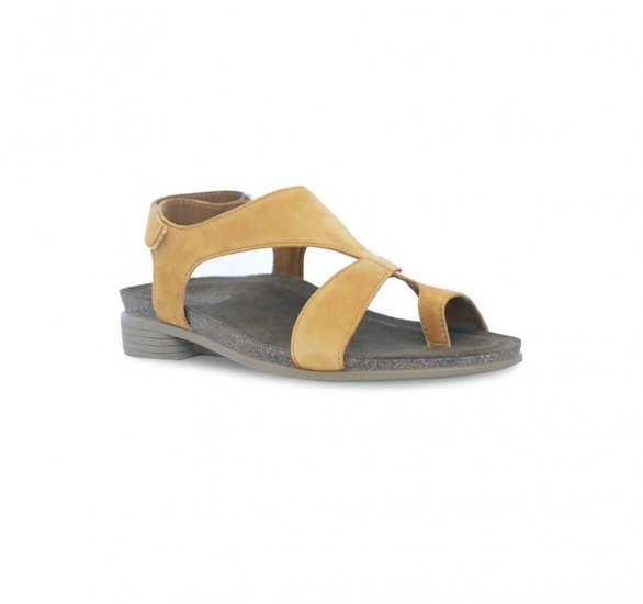 Munro Sandals | WOMEN'S MEGHAN-Curry Nubuck - Click Image to Close