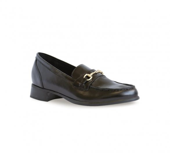 Munro Shoes | WOMEN'S GRYFFIN-Black Glazed Calf - Click Image to Close